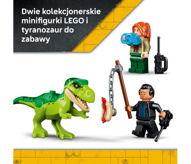 LEGO JURASSIC WORLD 77978 Ciężarówka do transportu młodego tyrano - 1547437 - zdjęcie 7